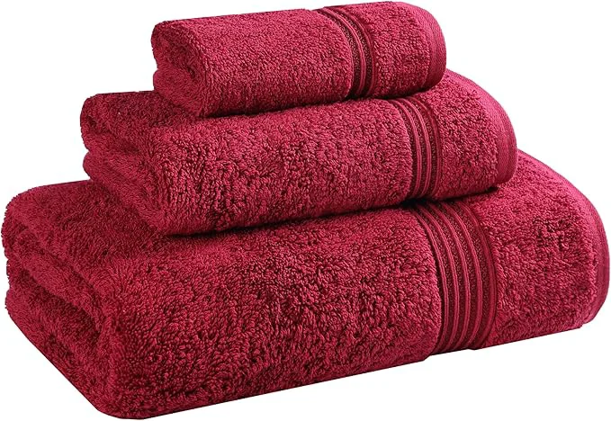 High-Performance Superior Egyptian Cotton 3-Piece Towel Set Basic Towels Casual