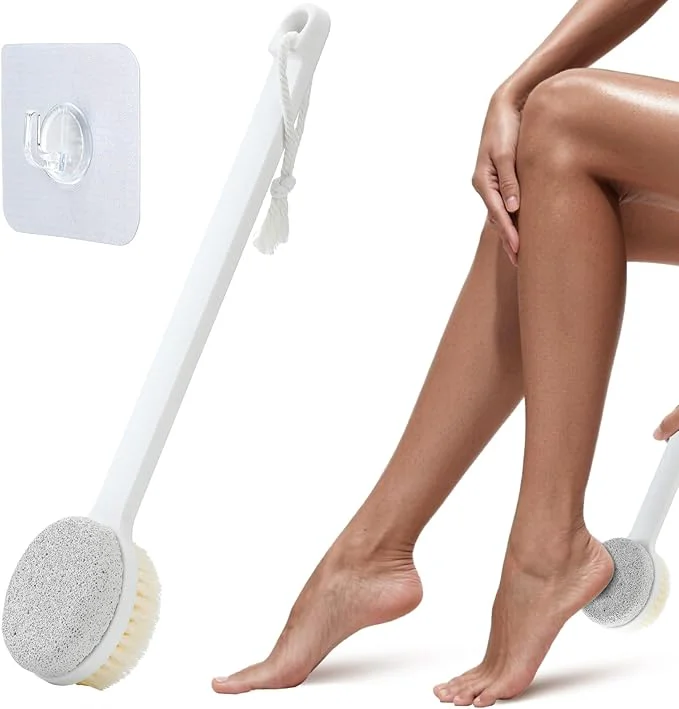 Excellent Foot Pumice Stone for Feet 2 in 1 Foot Pumice Scrubber for Wet or Dry Brushing Stylish