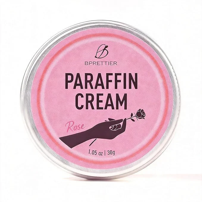 Flexible Cold Paraffin Wax Cream for Hands and Feet Shea Butter Cuticle Balm Rose Traditional