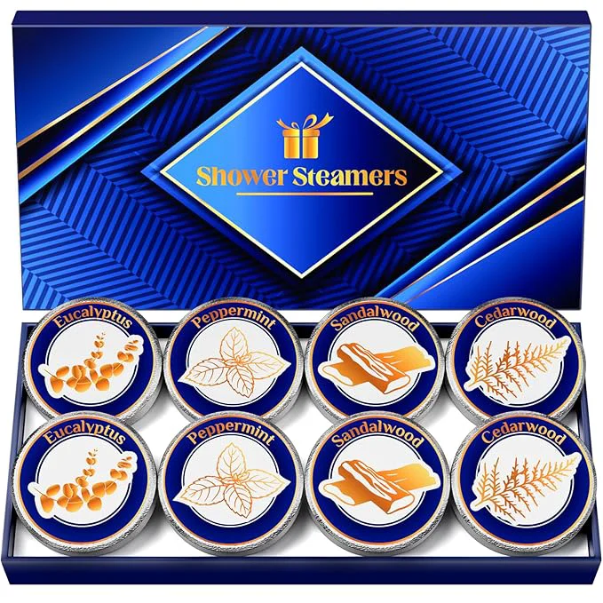 Smooth Shower Steamers for Men Dad Gifts for Father Day Teacher Appreciation Gifts Professional