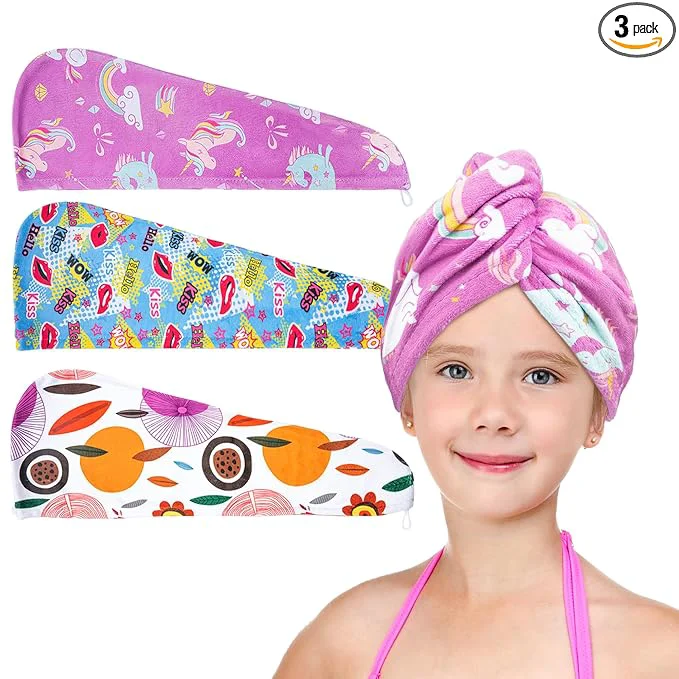 High-Quality ELLEWIN Microfiber Hair Drying Towels Detailed