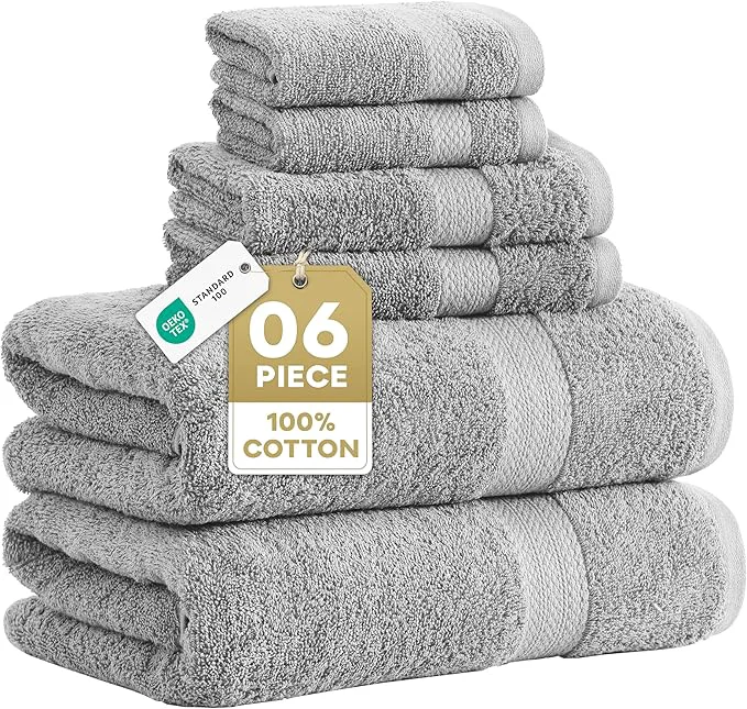 Professional LANE LINEN Cotton Turkish Towel Set Soft