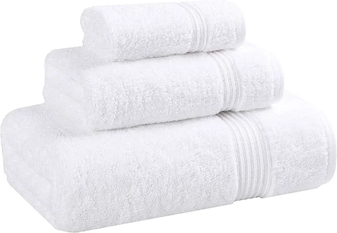Original Design Superior Egyptian Cotton 3-Piece Towel Set Basic Towels Next-Generation