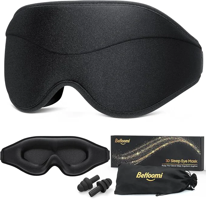 Exclusive Sleep Mask Premium Eye Mask for Sleeping Total Blackout Super Soft Comfort Minimalist