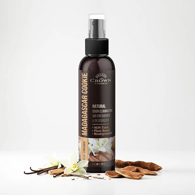 Casual Non-Toxic Odor Eliminator Natural Vanilla Cinnamon Air Freshener Spray Breathable