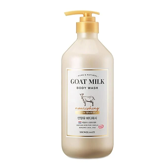 Artisan SHOWERMATE Goat Milk Body Wash Manuka Honey 27 fl oz 800 ml Flexible