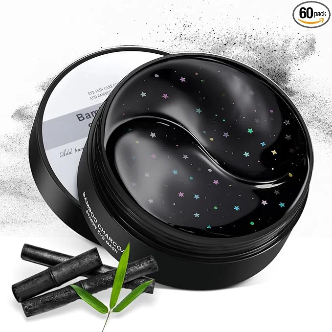 Verified Eye Mask – 30 Pairs Bamboo Charcoal Under Eye Patches Skin Care Products – Eye Outstanding