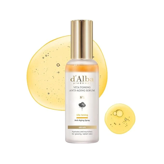 Unique d’alba Piedmont Vita Toning Anti-Aging 8 Spray Serum Dual-Layer Oil Serum Fast