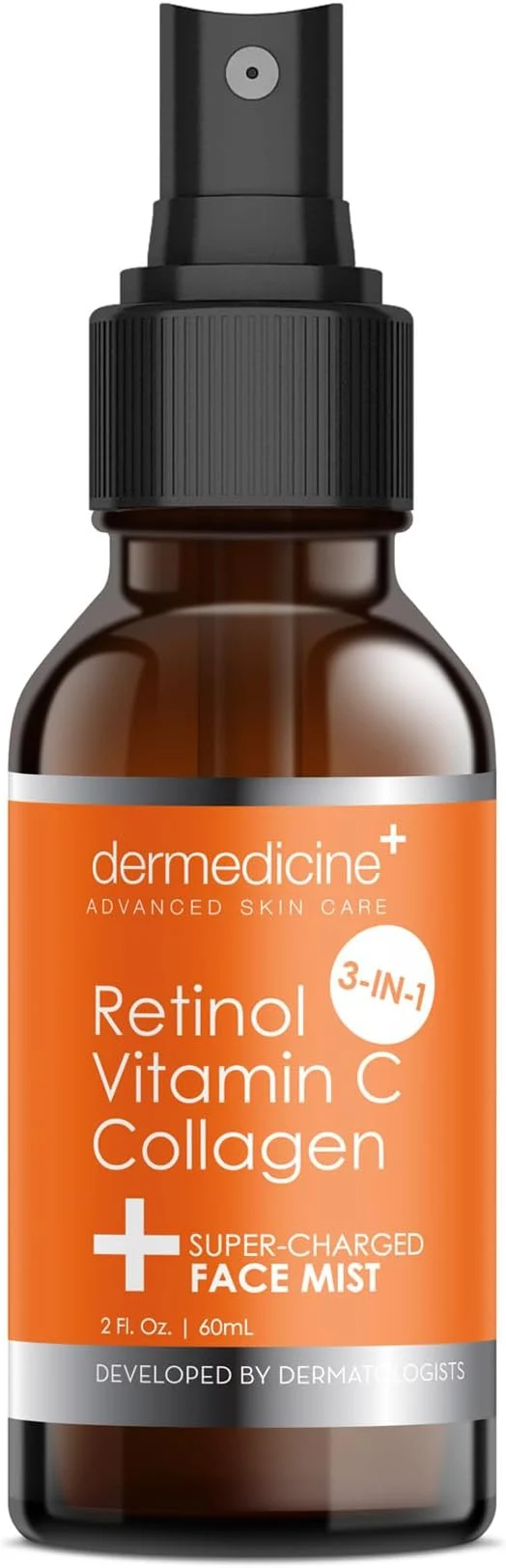 Minimalist 3 in 1 Super-Charged Anti-Aging Face Mist w Retinol Vitamin C Collagen Sustainable