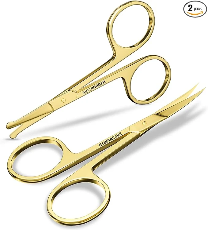Selected Utopia Care Eyebrow Scissors Professional Stainless Steel Small Shears Crafted