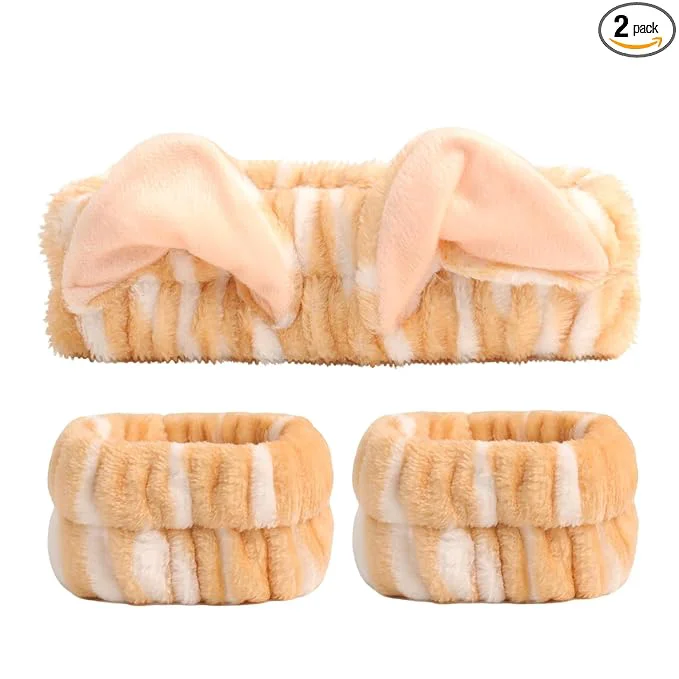 Green SIGHT 2 Pack Cute Animal Headbands Elite