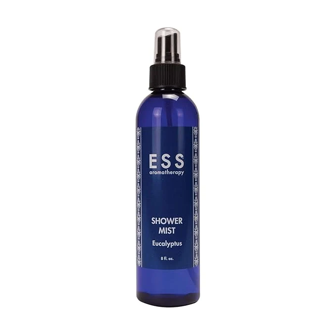 Eco-Friendly ESS Aromatherapy Eucalyptus Shower Mist 8 FL Oz Flexible