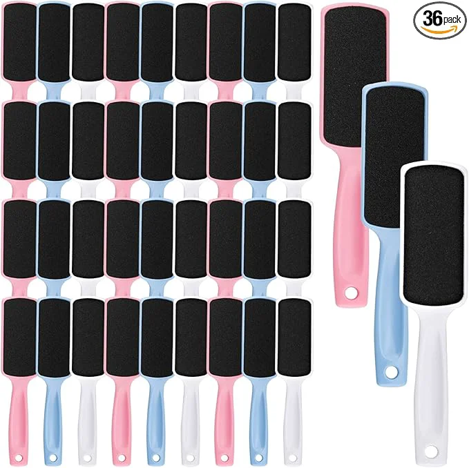 Reusable 36 Pieces Flat Shaped Foot File Foot Callus Remover Exclusive