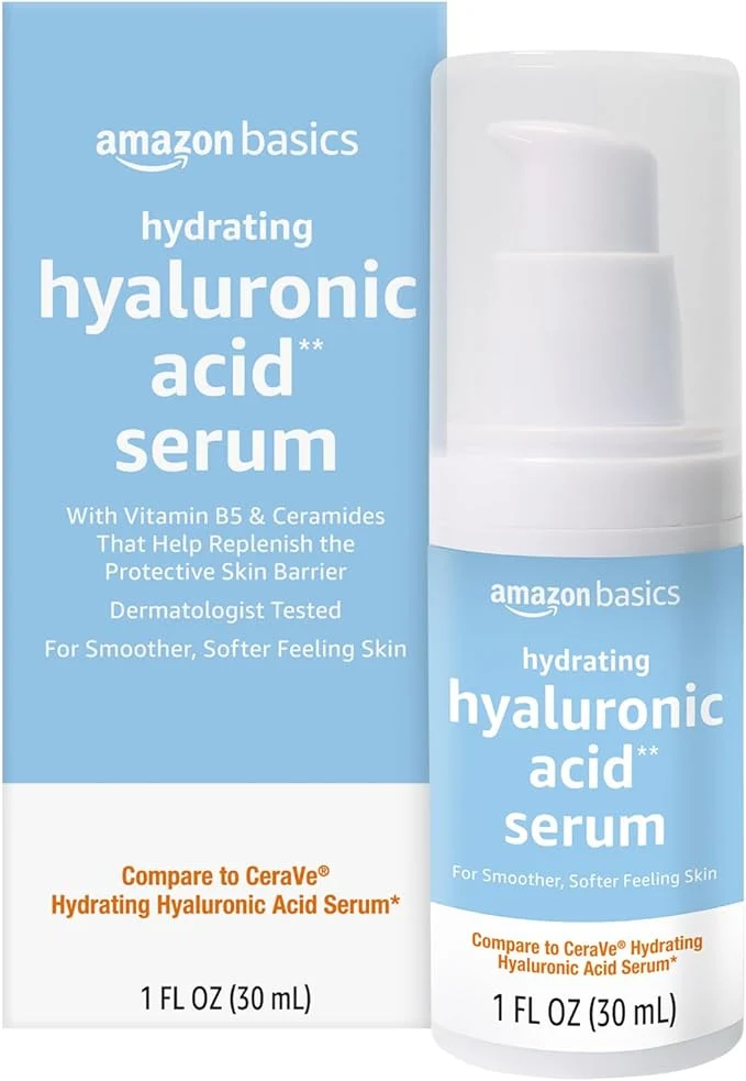 Fine Crafted Amazon Basics Hydrating Hyaluronic Acid Serum Relaxed