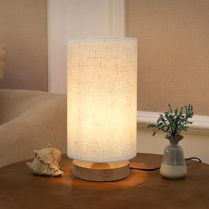 Responsible Small Bedside Night Table Lamp for Bedroom Minimalist Nightstand Lamp High-End