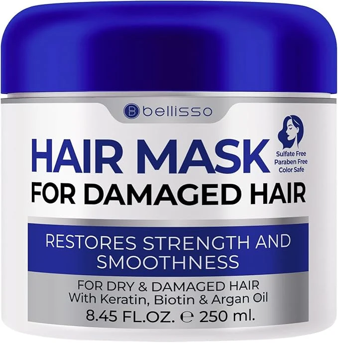 Eco-Friendly BELLISSO Hair Mask for Damaged Hair Practical