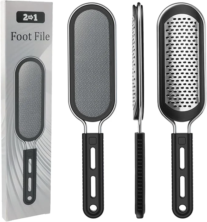 Official FREATECH Nano Glass Stainless Steel Foot File 2-in-1 Foot Rasp Certified