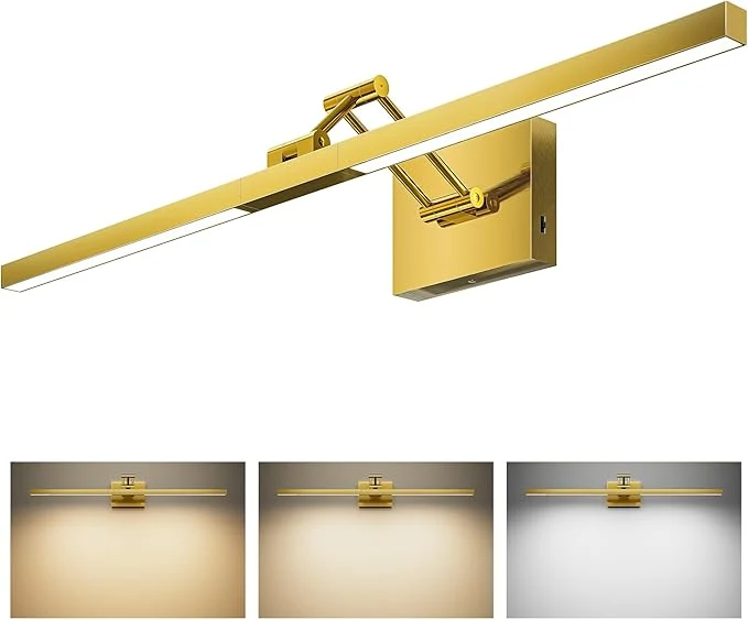 Healthy VONLUCE 30 LED Bathroom Vanity Light 3CCT Modern LED Vanity Lights Natural
