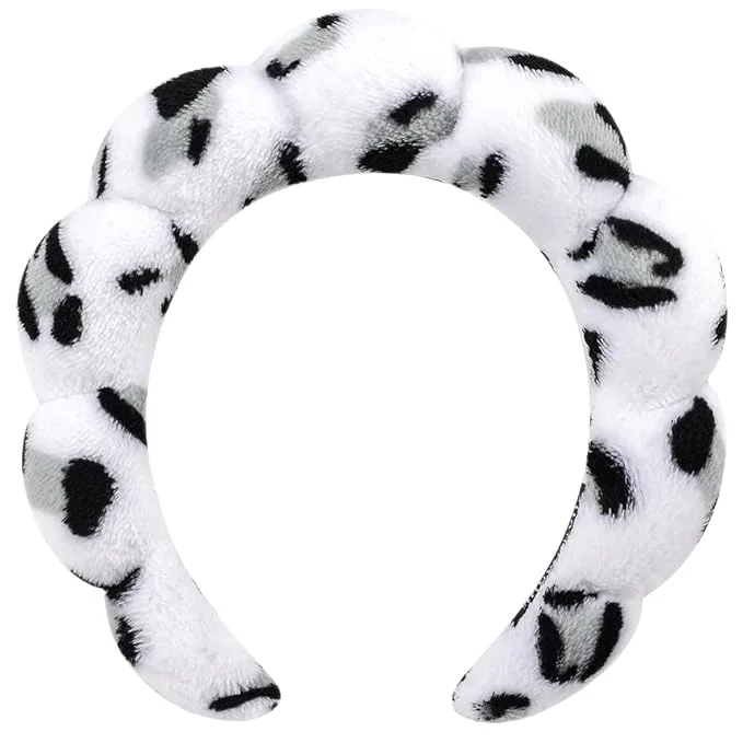 Smart Spa Terry Cloth Headbands for Face Washing Makeup Application Skincare Luxury