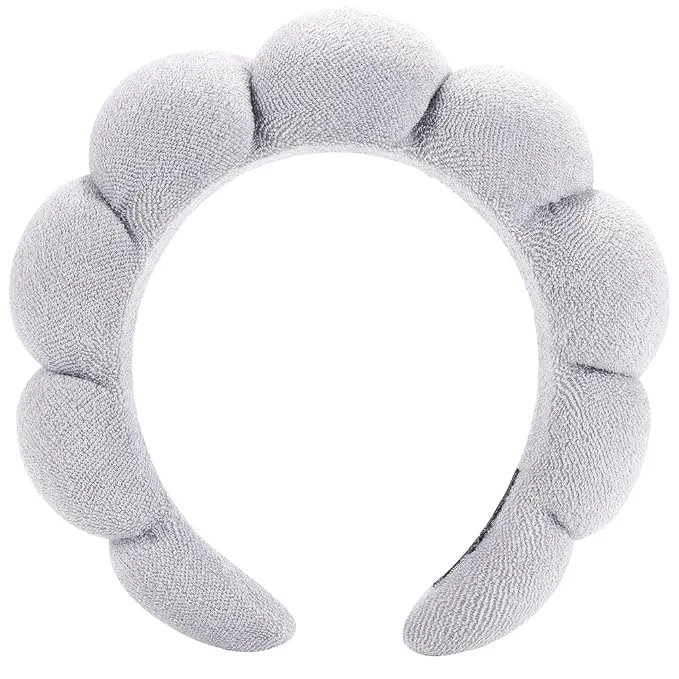 Reusable Spa Terry Cloth Headbands Functional