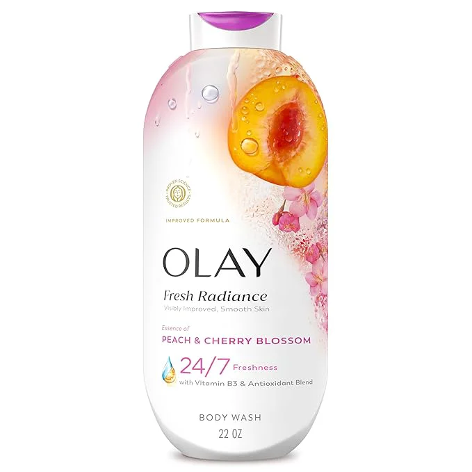 Prestigious Olay Body Wash for Women Fresh Radiance 24 7 Skin-Loving Freshness Visibly Sustainable