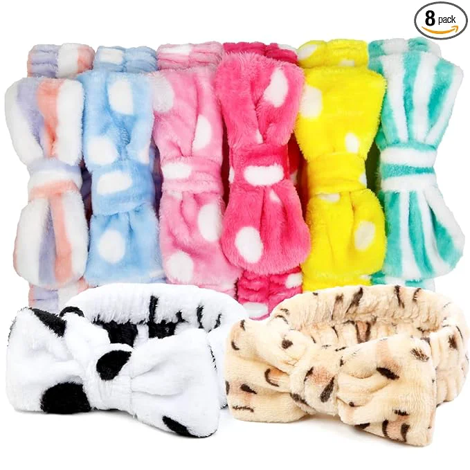 Consistent Huachi Headbands for Washing Face Spa Headbands for Women Bulk Cute Skincare Versatile