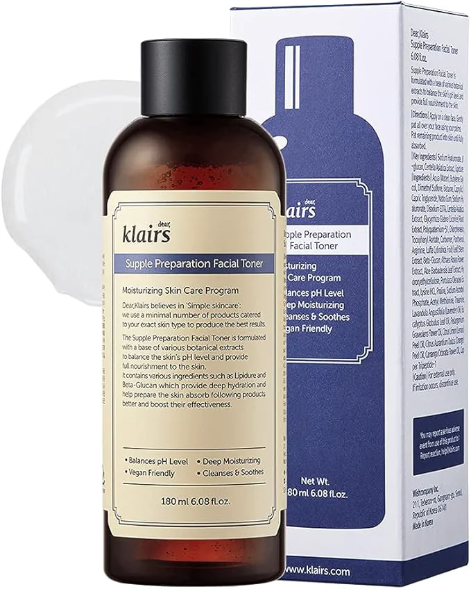 Smart DearKlairs Supple Preparation Facial Toner- Balace pH Level Deep Moisturizer Specialty