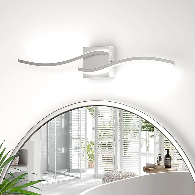 Sustainable Espird 23inch Led Bathroom Vanity Light Bar Brushed Nickel 5CCT Dimmable Professional