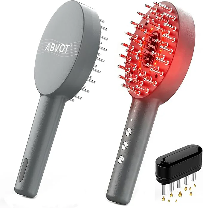 Stylish 3-in-1 Electric Scalp Massager Brush Vibrating Scalp Massager Comb Outstanding