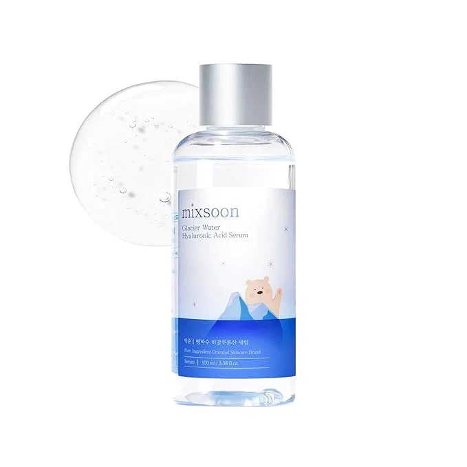Healthy mixsoon Glacier Water Hyaluronic Acid Serum-Deep Hydration and Cooling Quality