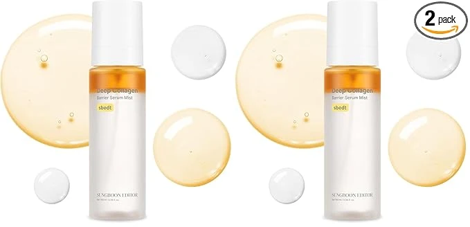 Comfortable SUNGBOON EDITOR Deep Collagen Barrier Serum Mist Hydrating Face Mist Versatile