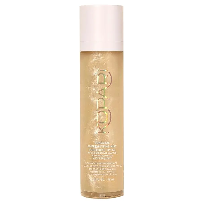 Traditional Kopari Sunglaze Sheer Setting Mist Sunscreen SPF 50 Weightless Fast Drying