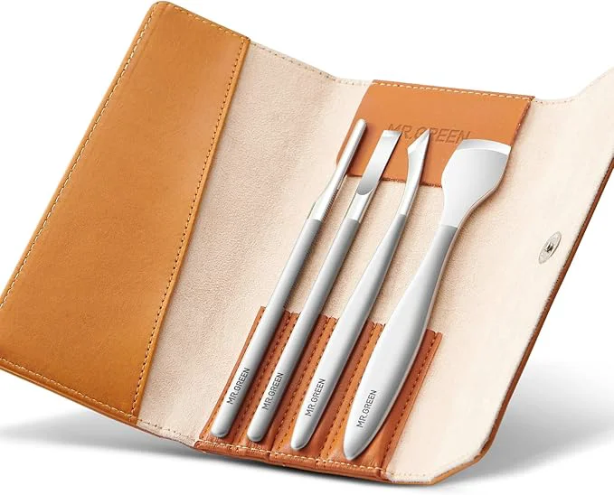 Recyclable MR.GREEN Pedicure Knife Set Professional Ingrown Toenail Clippers Foot Care Convenient