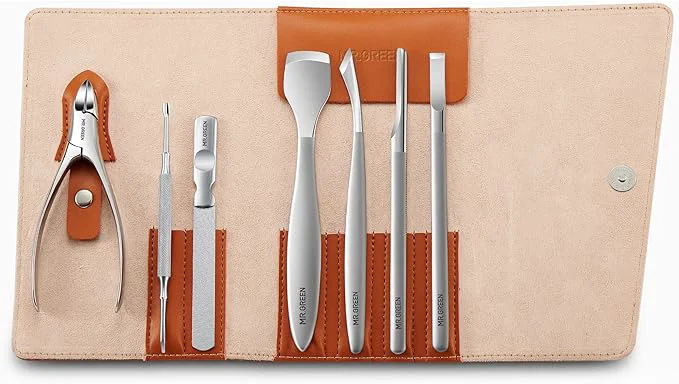 Next-Generation MR.GREEN Pedicure Knife Set Professional Ingrown Toenail Clippers Foot Care Versatile