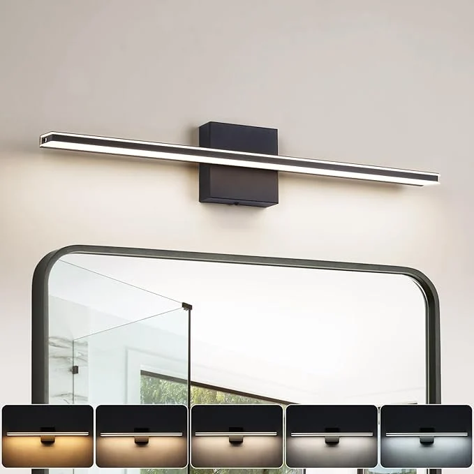 Trusted Vanity Light for Bathroom Lighting Fixtures Over Mirror 24 Inch Dimmable 5CCT Optimized