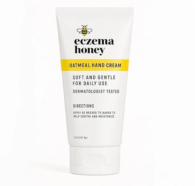 Easy-to-Use ECZEMA HONEY Oatmeal Hand Cream Responsible