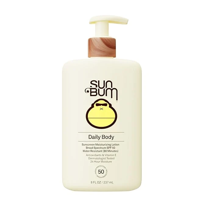 Lightweight Sun Bum Daily SPF 50 Sunscreen Body Lotion Innovative