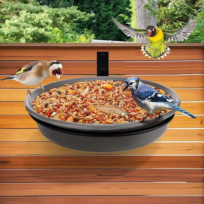 Advanced Fence Bird Feeders Tray Responsible