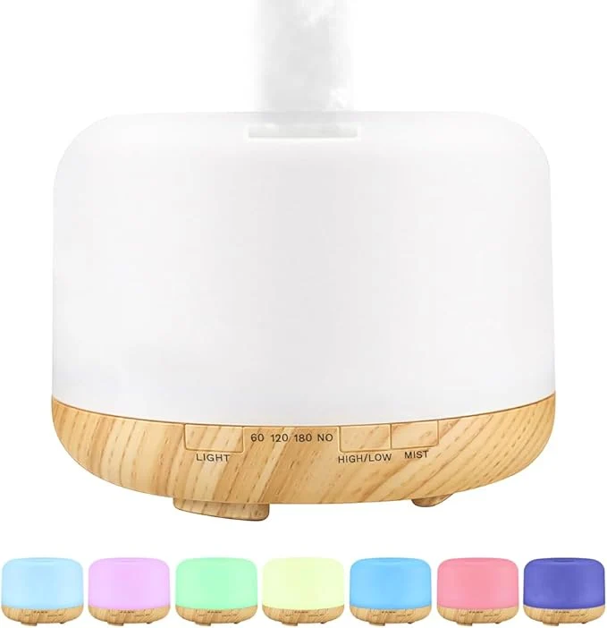 Exceptional 500ml Premium Essential Oil Diffuser Quiet 4-in-1 Ultrasonic Aromatherapy Certified