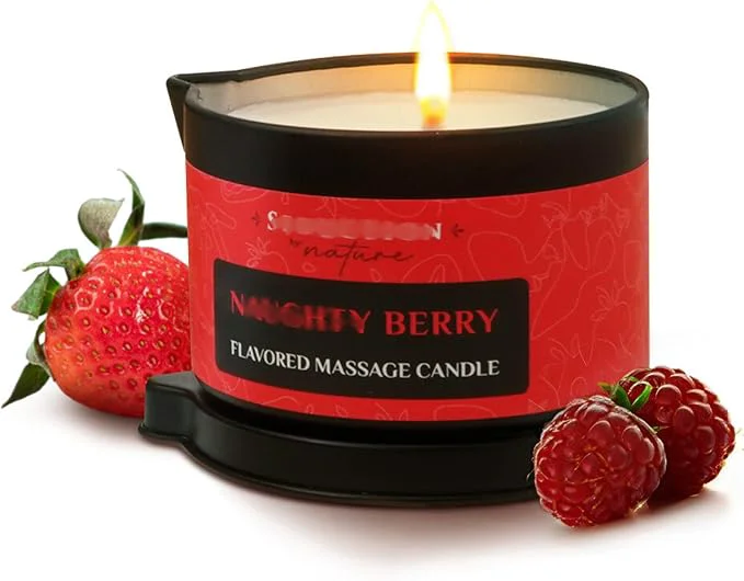 Smooth SbN Massage Oil Candle for Relaxation Home SPA Authentic