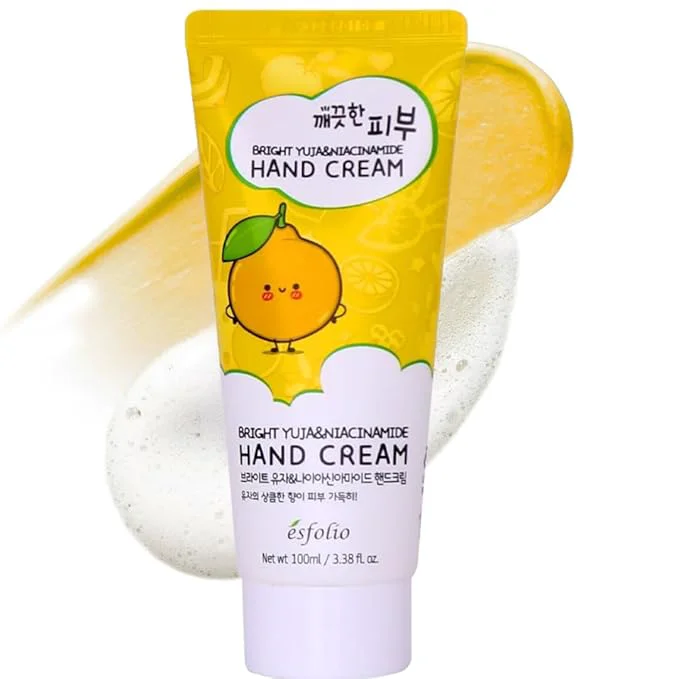 Eco-Friendly esfolio Yuja Vitamin C Hand Cream – Deep Hydration Relaxed