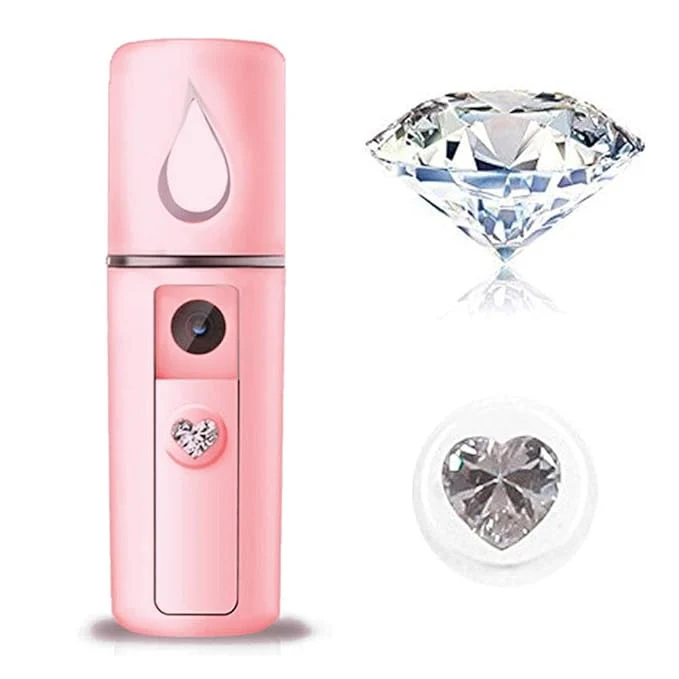 Natural Nano Facial Steamer Mist Spray Eyelash Extensions Cleaning Pores Water SPA Refined