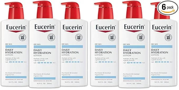 Genuine Eucerin Daily Hydration Body Lotion Unscented Body Lotion Environmentally Friendly