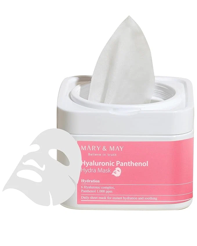 Smooth Mary May Hyaluronic Panthenol Hydra Mask – Daily Pull-Out Box Sustainable