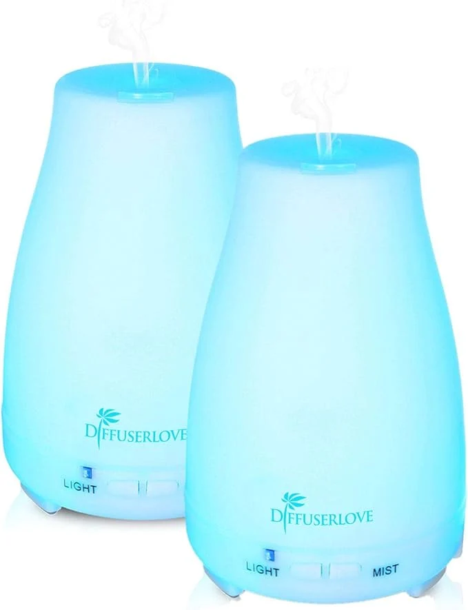 Trendy Diffuserlove 2 Pack 200ml Essential Oil Diffuser Ultrasonic Aromatherapy Healthy