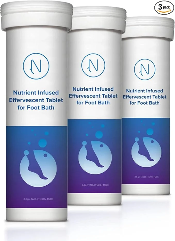 Expertly Made Diabetic Foot Soak Effervescent Tablets Foot Care by Nerve Spa Anti-Swelling Carefully Designed
