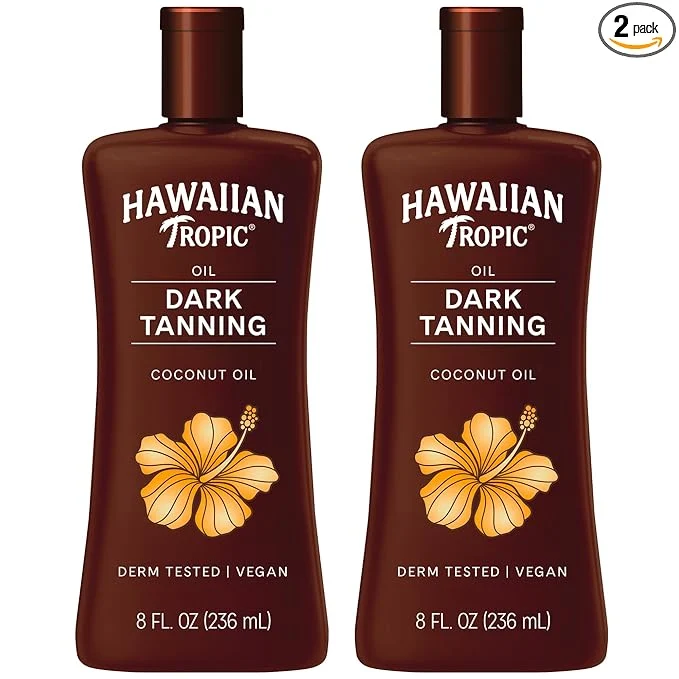 Innovative Hawaiian Tropic Dark Tanning Oil 8 Fl Oz Moisturizing Body Oil Selected