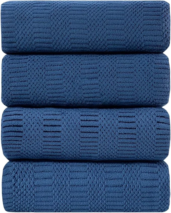 Premium Material Ycosy 4 Pack Extra Large Microfiber Bath Towels Set 35×70 inches Less Lint Recyclable