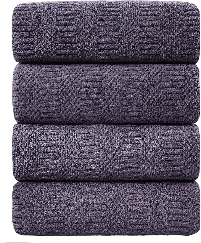World-Class Ycosy 4 Pack Extra Large Microfiber Bath Towels Set 35×70 inches Less Lint Outstanding