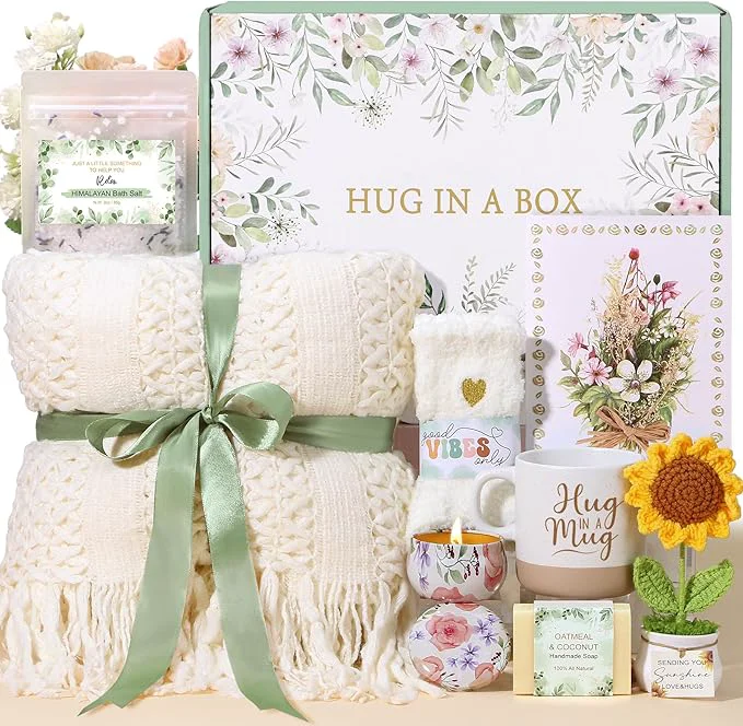 Healthy Self Care Gifts for Women Birthday Care Package Spa Kit Get Well Soon Gift Prestigious